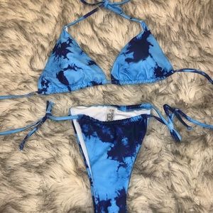 Acid Wash Bathing Suit